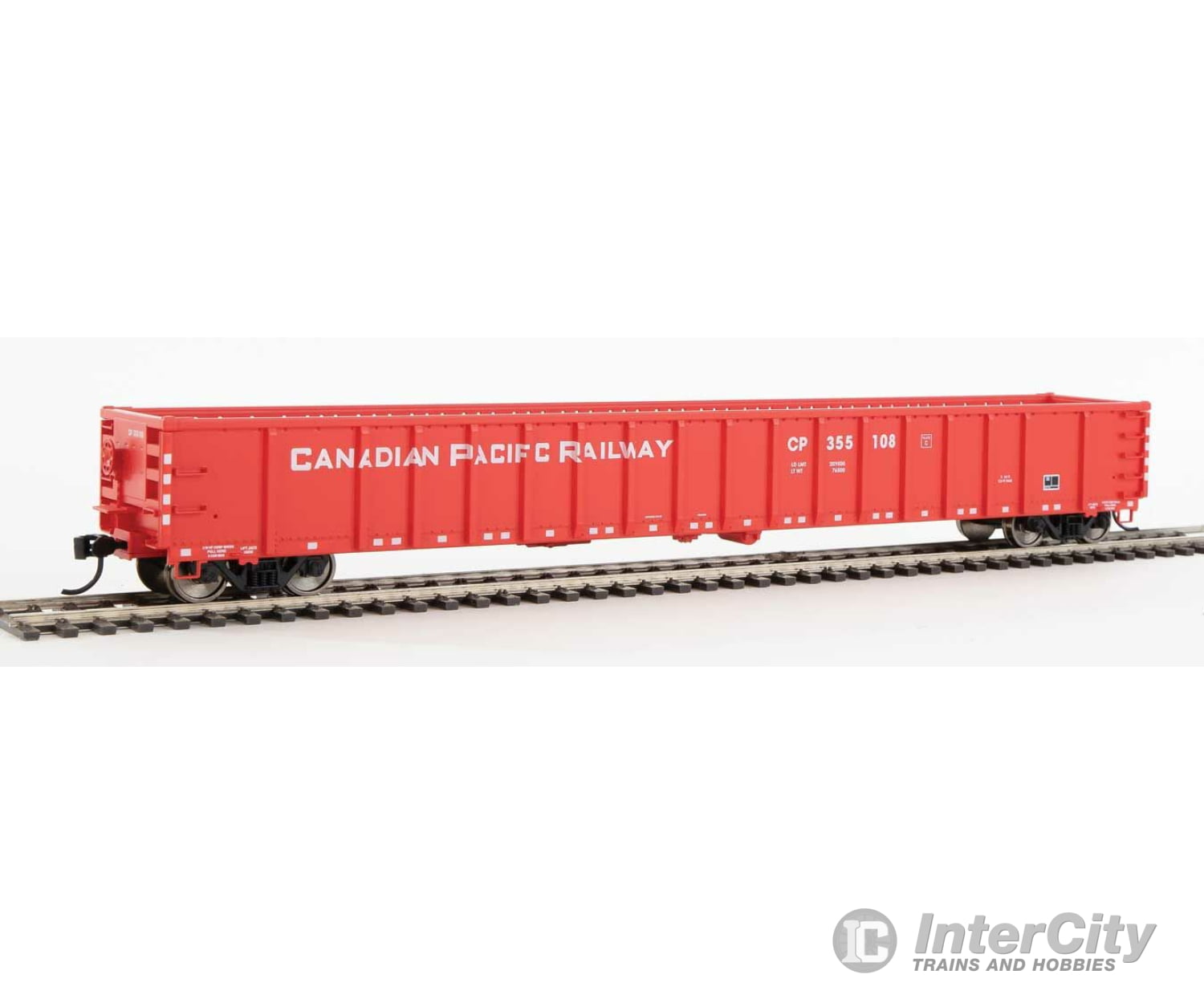 Walthers Mainline Ho 6407 68 Railgon Gondola - Ready To Run -- Canadian Pacific #355108 Freight Cars