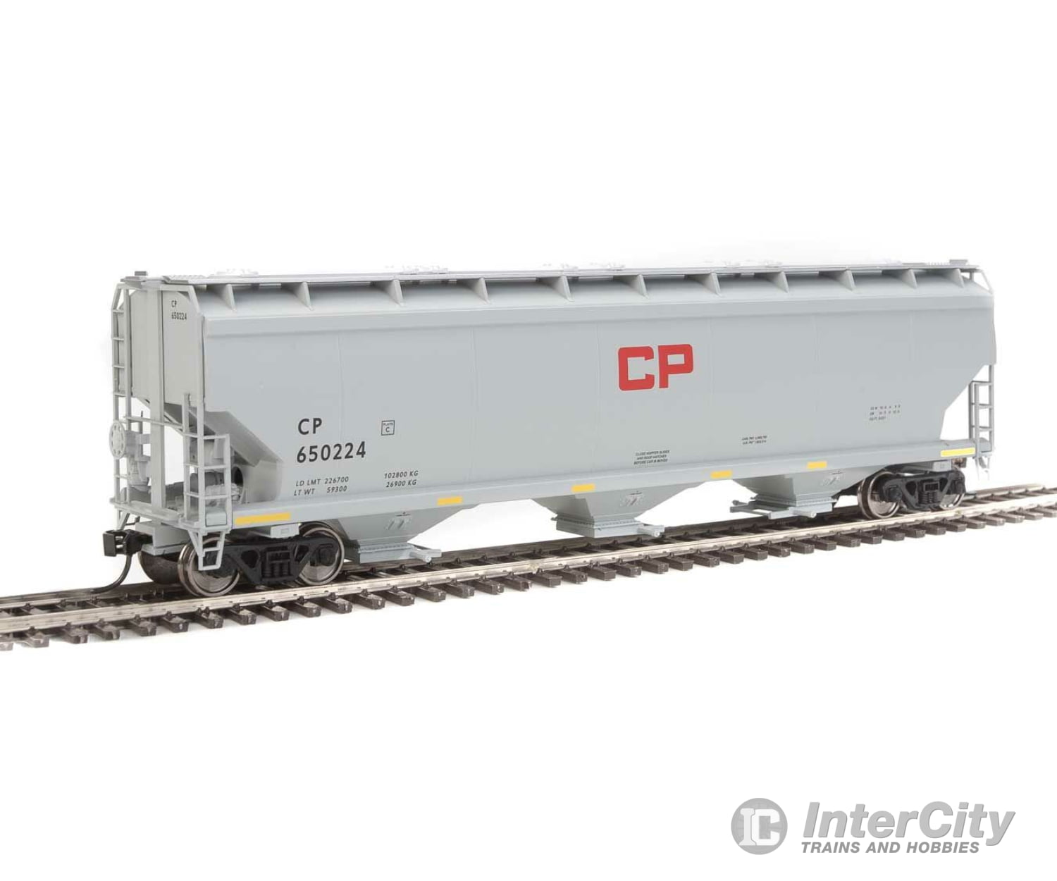 Walthers Mainline Ho 7696 60 Nsc 5150 3-Bay Covered Hopper - Ready To Run -- Canadian Pacific