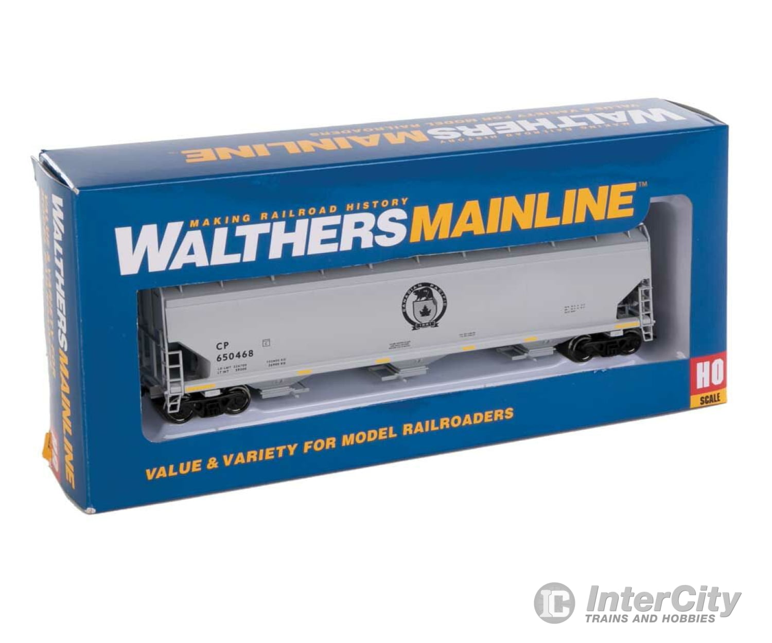 Walthers Mainline Ho 7723 60 Nsc 5150 3-Bay Covered Hopper - Ready To Run -- Canadian Pacific