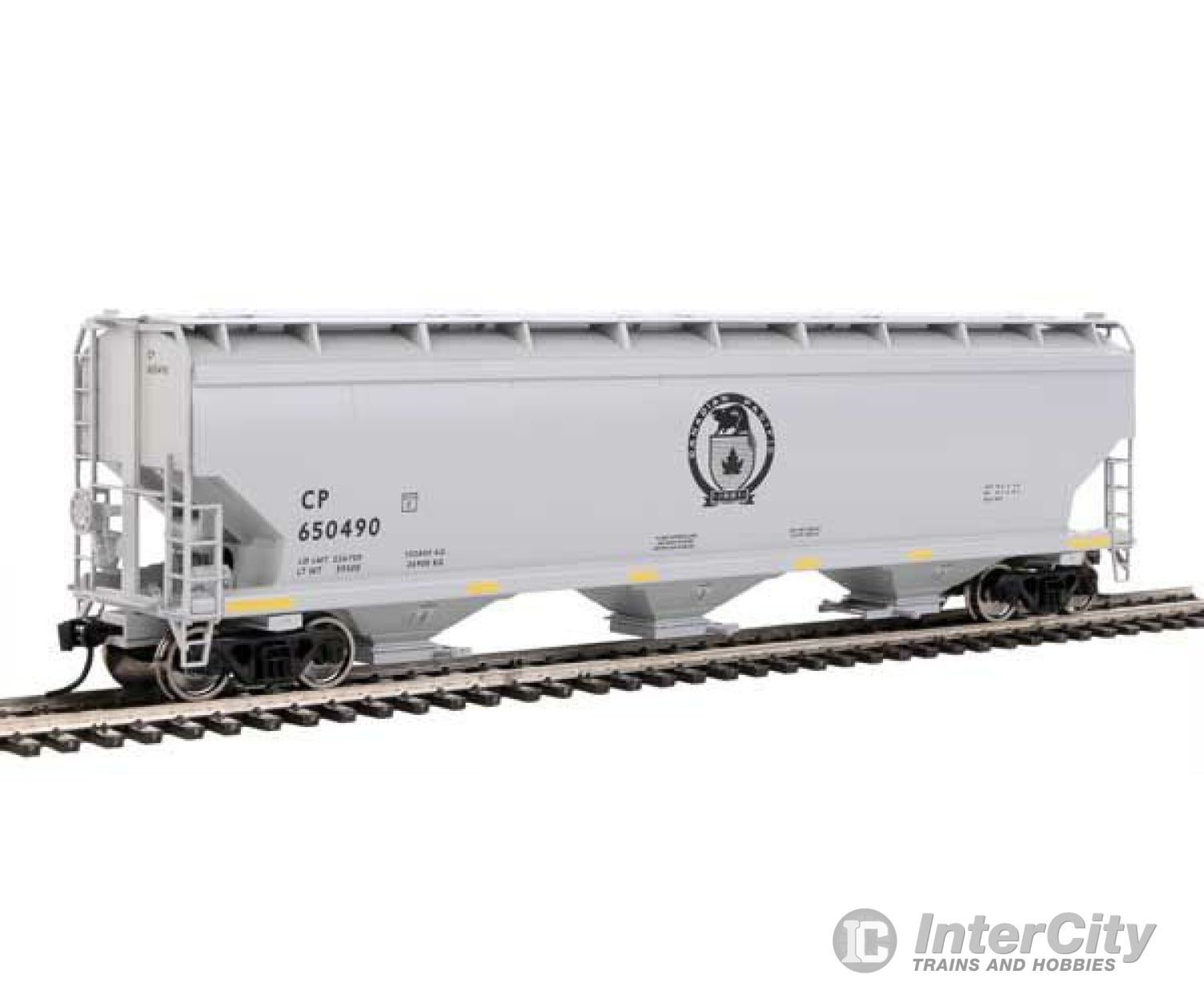 Walthers Mainline Ho 7724 60 Nsc 5150 3-Bay Covered Hopper - Ready To Run -- Canadian Pacific