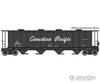 Walthers Mainline Ho 7815 59 Cylindrical Hopper - Ready To Run -- Canadian Pacific #382799 (Black