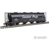 Walthers Mainline Ho 7815 59 Cylindrical Hopper - Ready To Run -- Canadian Pacific #382799 (Black