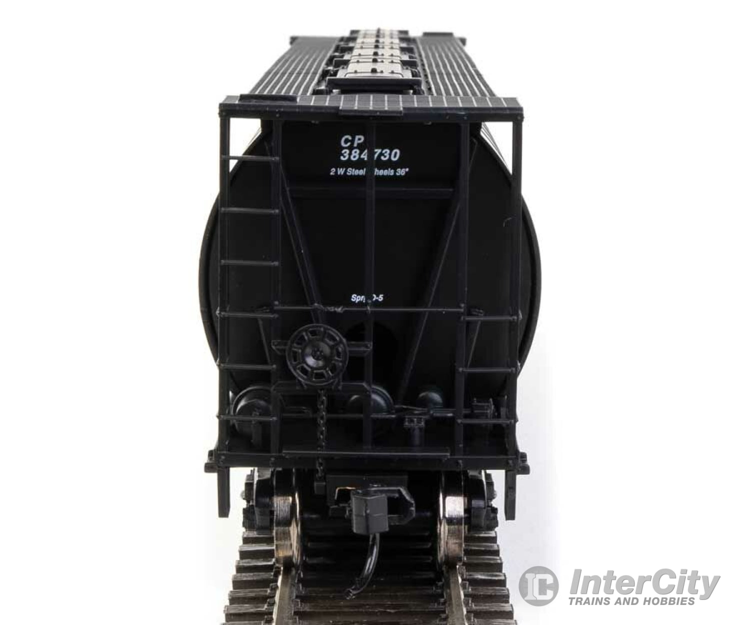 Walthers Mainline Ho 7843 59 Cylindrical Hopper - Ready To Run -- Canadian Pacific #384730 Freight