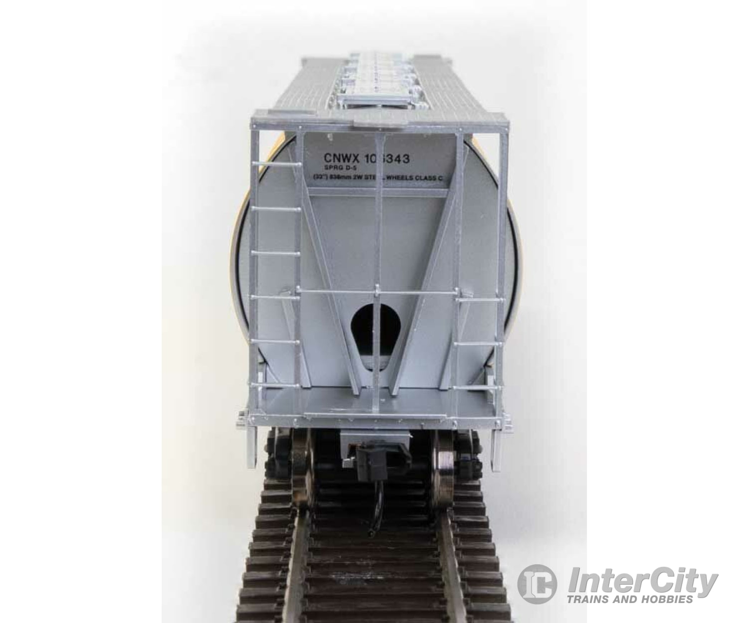 Walthers Mainline Ho 7844 59 Cylindrical Hopper - Ready To Run -- Canadian Wheat Board Cnwx #106343