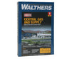 Walthers Cornerstone 3213 Central Gas And Supply -- Kit Structures