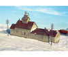 Walthers Cornerstone 3239 Sunrise Feed Mill -- Kit - 9 X 2-3/8 4-1/4’ 22.8 6 10.6Cm Structures