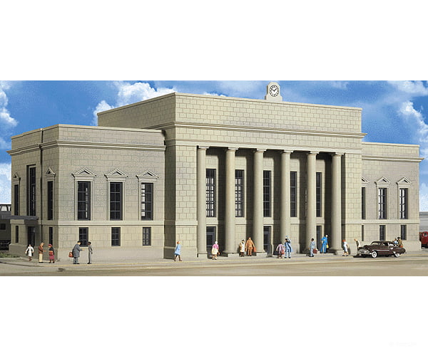 Walthers Cornerstone 3257 Union Station -- Kit - 16 X 6 5-1/2’ 40 15 16.2Cm Structures