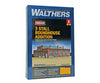 Walthers Cornerstone 3261 Modern Roundhouse 3 Add-On Stalls -- Kit - 10-13/16 X 3-15/16 27.4 10Cm;