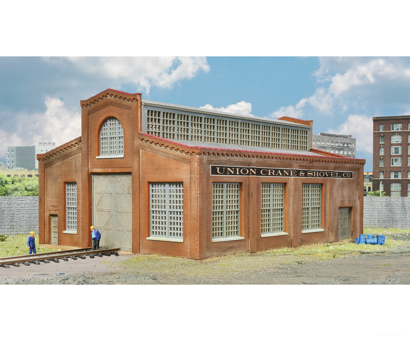 Walthers Cornerstone 3826 Union Crane And Shovel -- Kit - 5-5/8 X 4-1/4 3’ 14 10.6 7.5Cm Structures