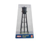 Walthers Cornerstone 3832 City Water Tower -- Assembled - Black 2-3/8 X 7’ 6 17.8Cm Structures