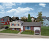 Walthers Cornerstone 3840 Split-Level House -- Kit - 4 X 2-1/4 1-1/2 10.2 5.7 3.8Cm Structures