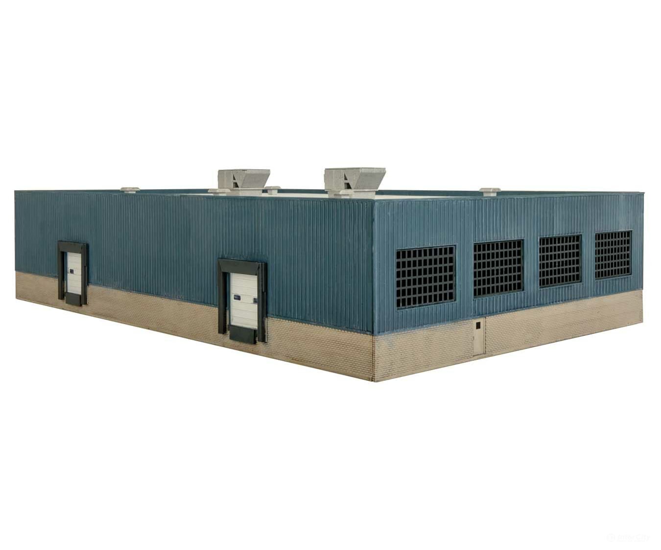 Walthers Cornerstone 3855 Modern Steel Warehouse -- Kit - 10-1/2 X 6-5/16 2-13/64’ 26.7 16 5.6Cm