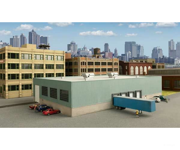 Walthers Cornerstone 3856 Modern Transload Terminal -- Kit - 10-1/2 X 6-5/16 2-13/64’ 26.7 16