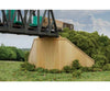 Walthers Cornerstone 3881 Bridge Abutment 2-Pack -- Kit Tunnels & Bridges