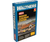 Walthers Cornerstone 3887 Modern Suburban Station -- Kit - 5-3/4 X 3-5/8 1-3/4’ 14.6 9.2 4.4Cm