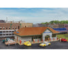 Walthers Cornerstone 3887 Modern Suburban Station -- Kit - 5-3/4 X 3-5/8 1-3/4’ 14.6 9.2 4.4Cm