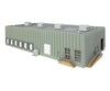 Walthers Scenemaster 3864 Concrete Grocery Warehouse -- Kit - 12 X 6-3/4 3-3/16’ 30.4 17.1 8Cm