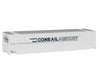 Walthers Scenemaster 8843 48’ Ribbed Side Container - Assembled -- Conrail Mercury (White Blue