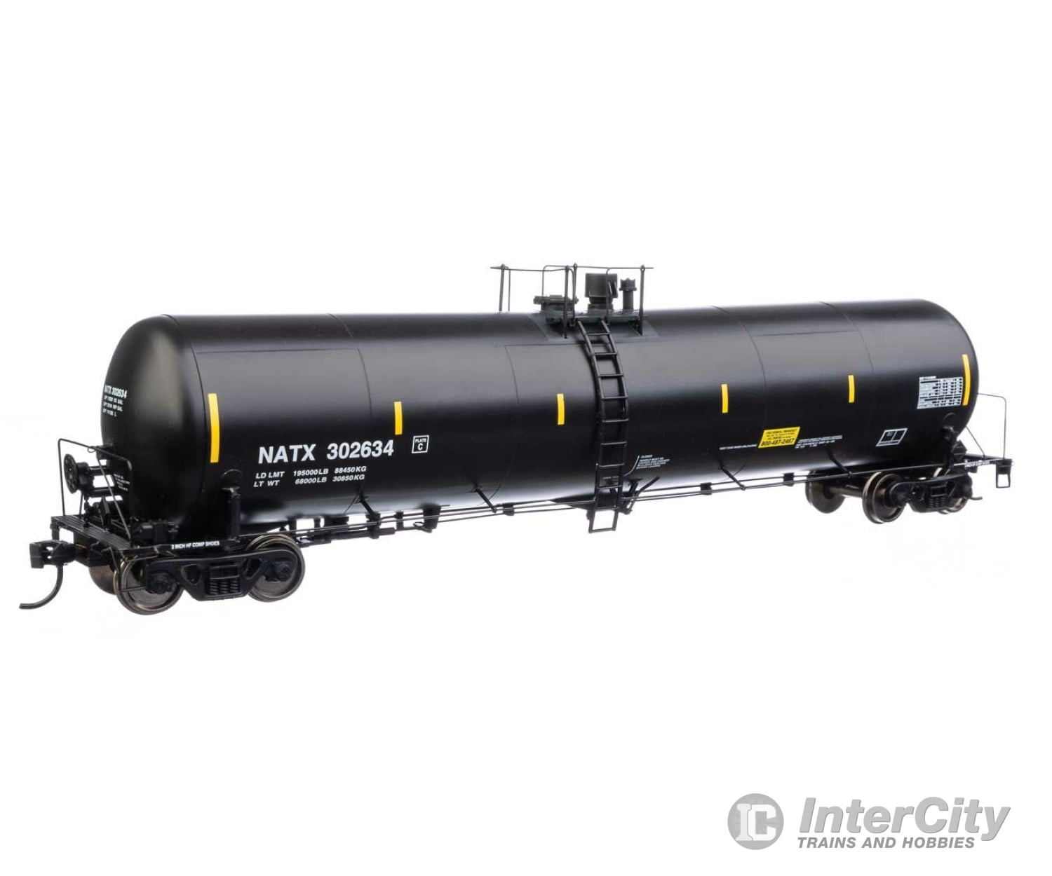 Walthers Proto 100633 55 Trinity 30 145-Gallon Tank Car - Ready To Run -- North American Line Natx