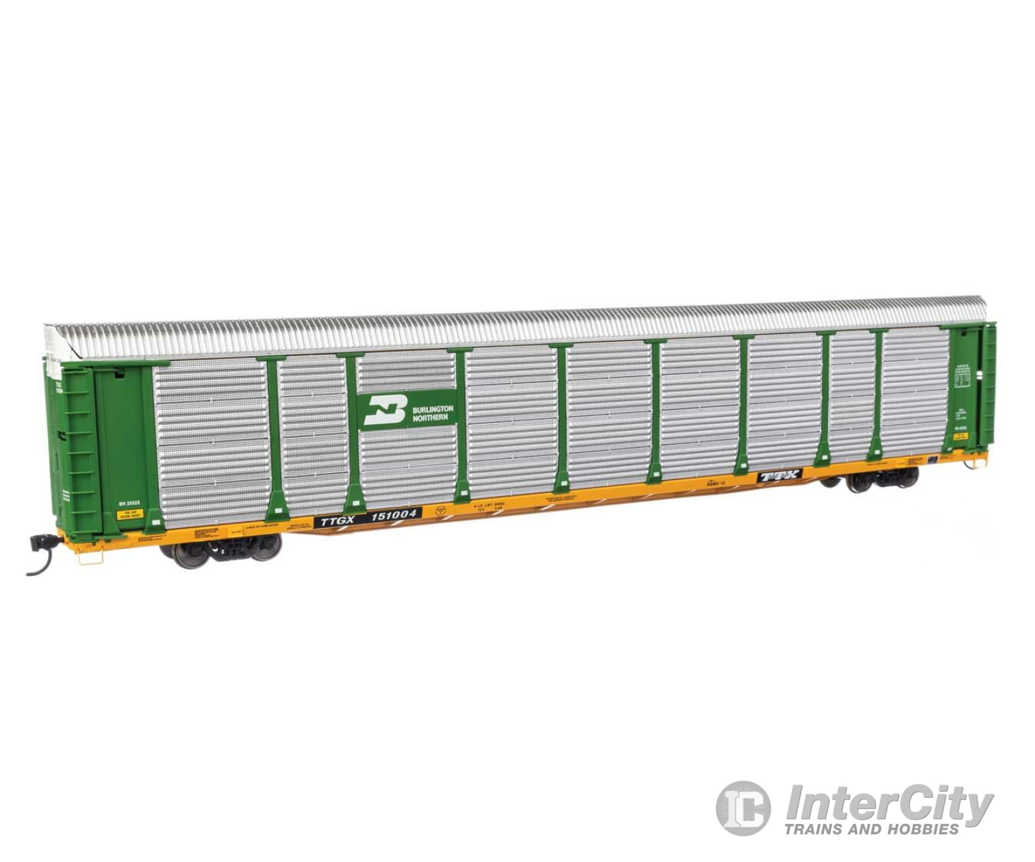 Walthers Proto 101501 89 Thrall Bi-Level Auto Carrier - Ready To Run -- Burlington Northern Ttgx