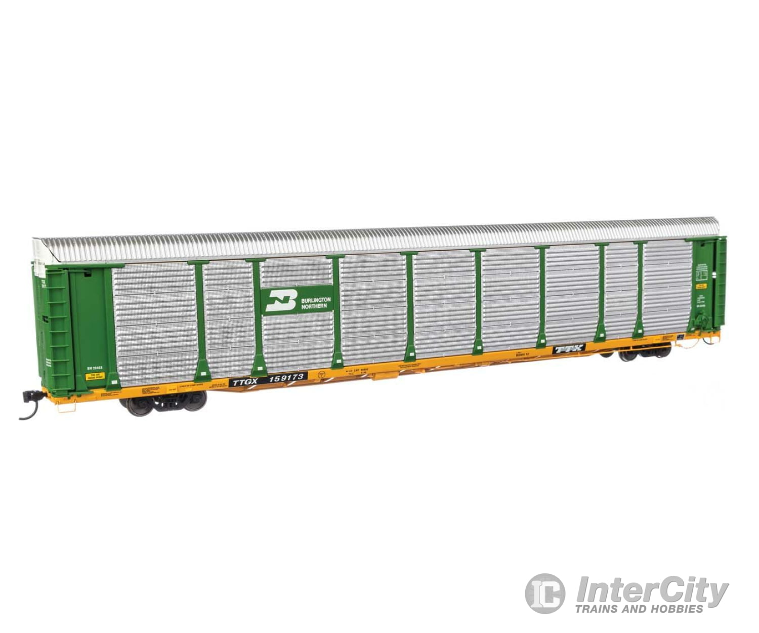 Walthers Proto 101502 89 Thrall Bi-Level Auto Carrier - Ready To Run -- Burlington Northern Ttgx