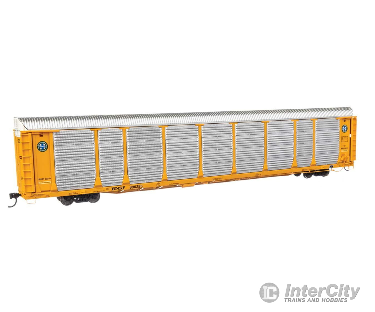 Walthers Proto 101505 89 Thrall Bi-Level Auto Carrier - Ready To Run -- Bnsf #300285 Freight Cars