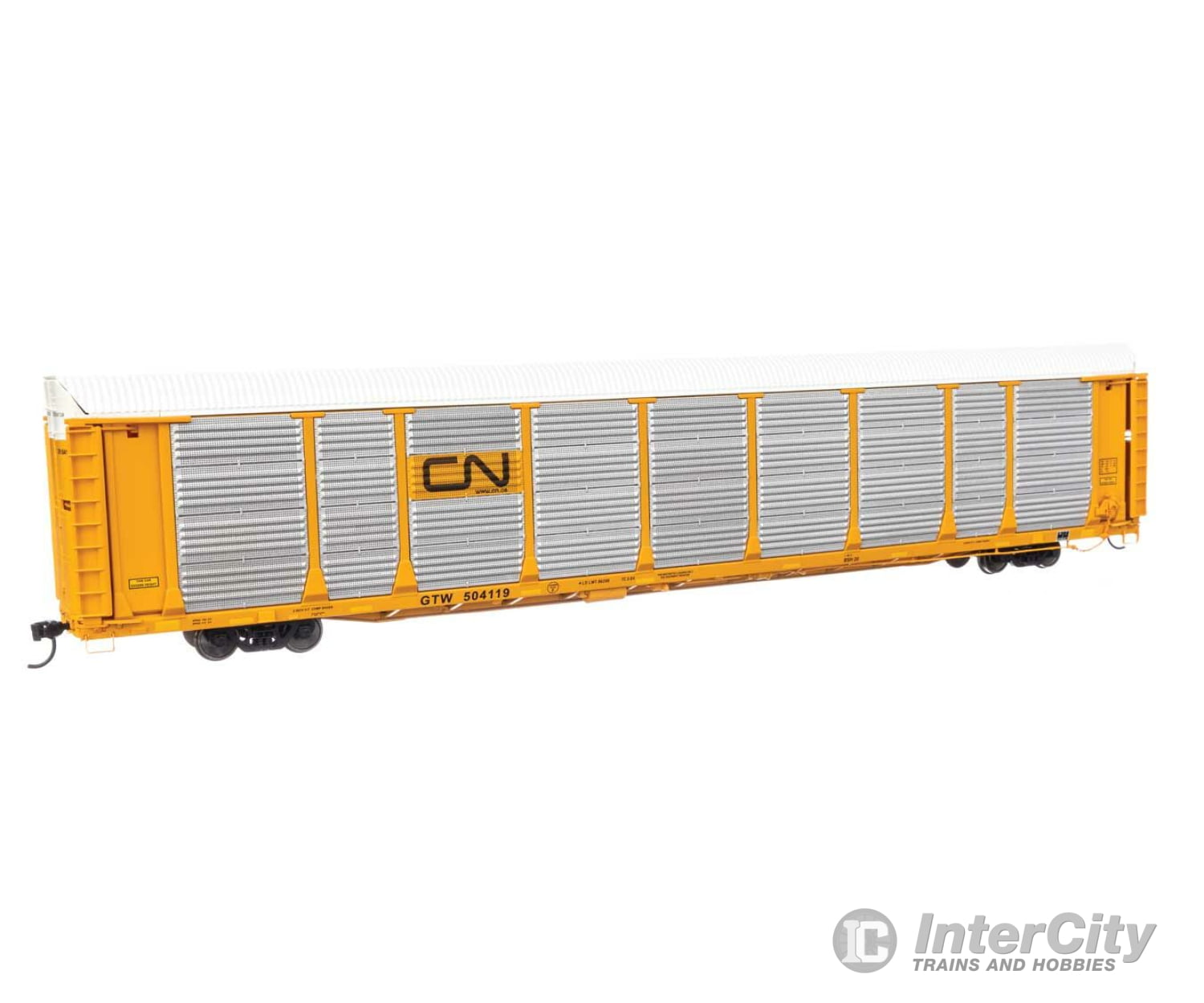 Walthers Proto 101509 89 Thrall Bi-Level Auto Carrier - Ready To Run -- Canadian National Gtw