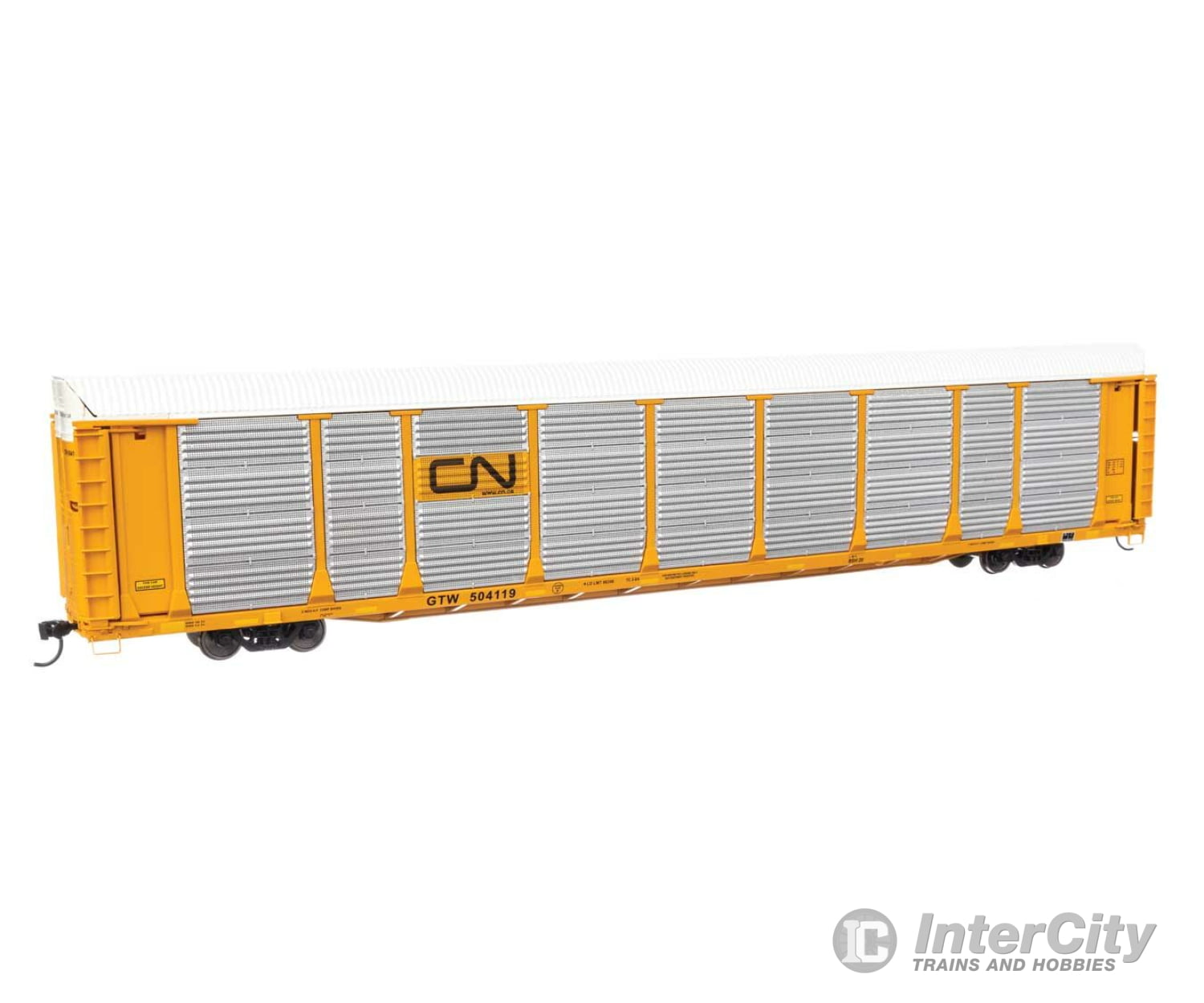 Walthers Proto 101509 89 Thrall Bi-Level Auto Carrier - Ready To Run -- Canadian National Gtw