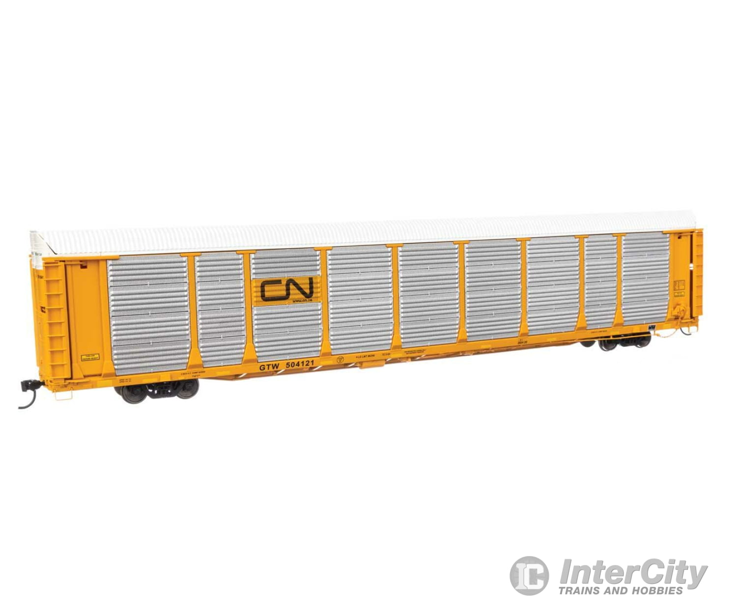 Walthers Proto 101510 89 Thrall Bi-Level Auto Carrier - Ready To Run -- Canadian National Gtw