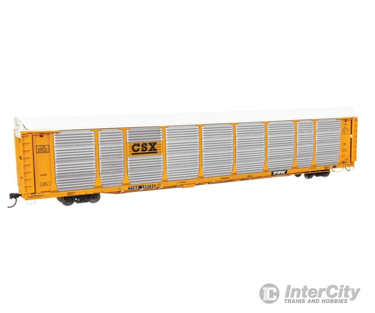 Walthers Proto 101519 89 Thrall Bi-Level Auto Carrier - Ready To Run -- Csx Ttgx #150724 Freight