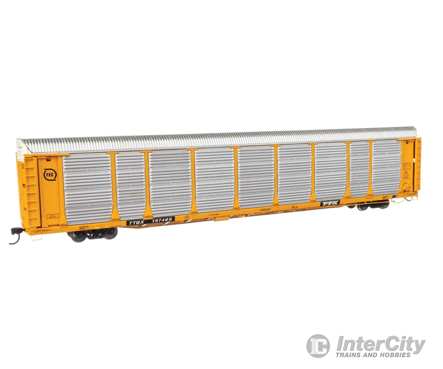 Walthers Proto 101522 89 Thrall Bi-Level Auto Carrier - Ready To Run -- Florida East Coast Ttgx