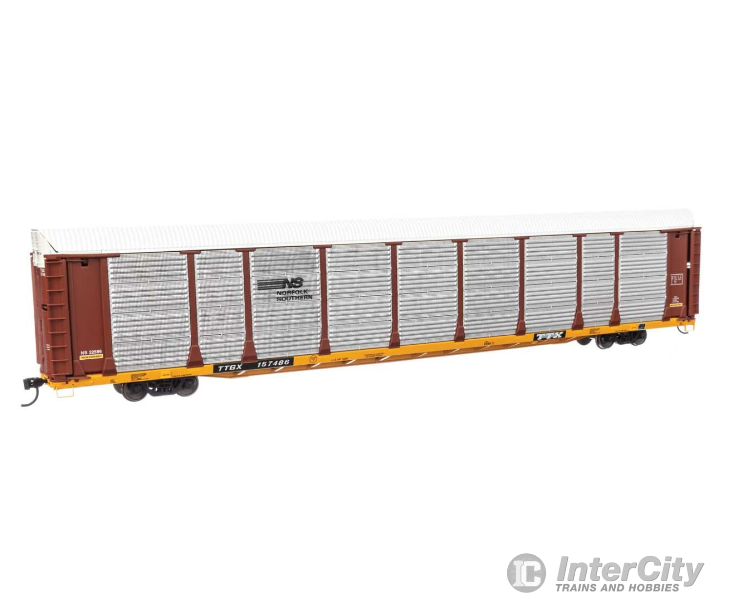 Walthers Proto 101524 89 Thrall Bi-Level Auto Carrier - Ready To Run -- Norfolk Southern Ttgx