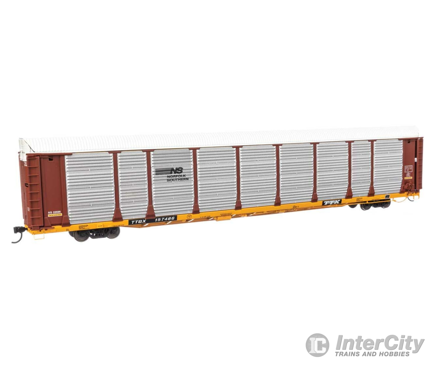 Walthers Proto 101524 89 Thrall Bi-Level Auto Carrier - Ready To Run -- Norfolk Southern Ttgx