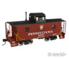 Walthers Proto 103409 Pennsylvania N6B Wood Cabin Car (Caboose) W/Center Cupola -- Railroad #980931