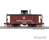 Walthers Proto 103409 Pennsylvania N6B Wood Cabin Car (Caboose) W/Center Cupola -- Railroad #980931