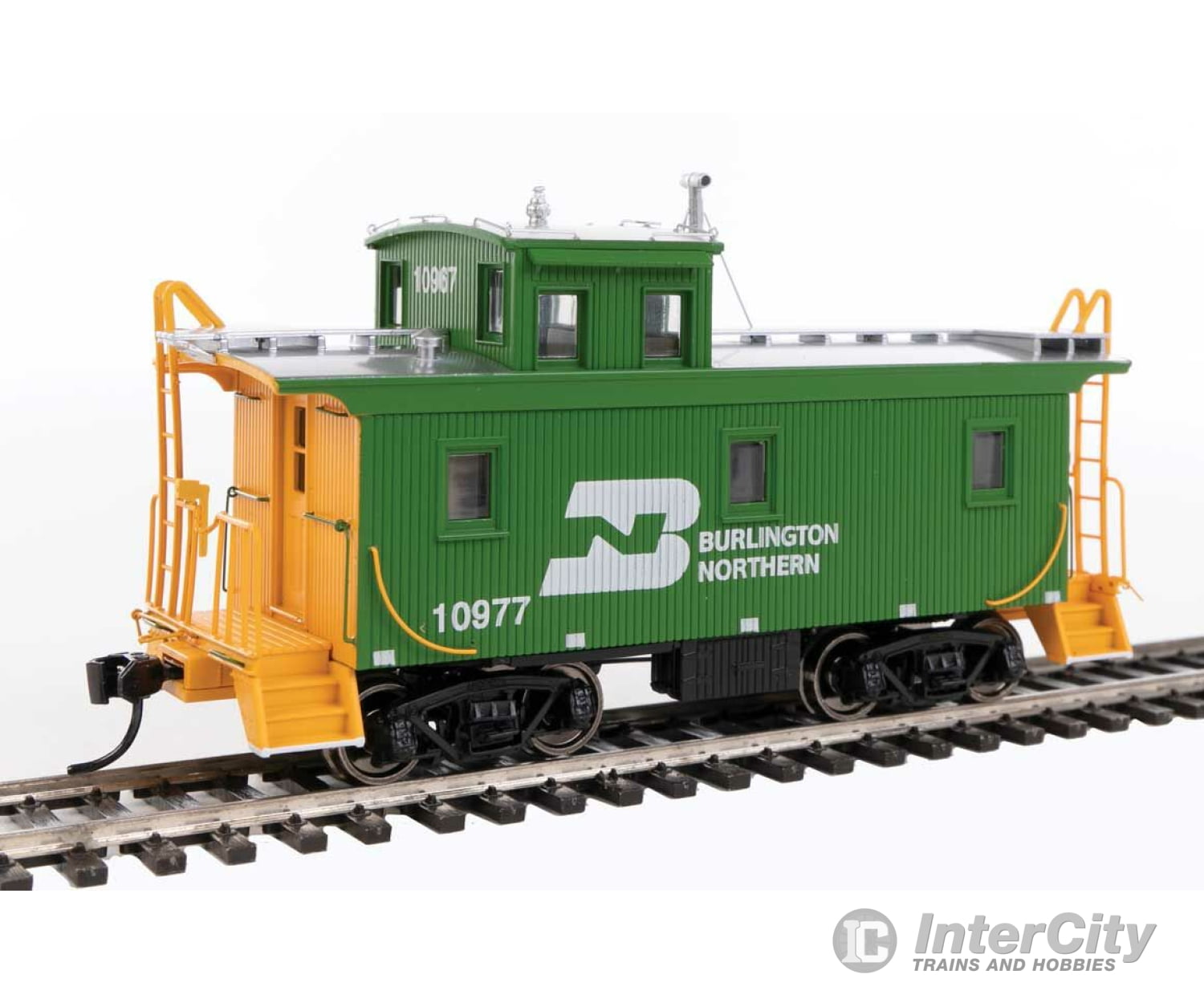 Walthers Proto 103458 Dm&Ir Class G2 Wood Caboose - Ready To Run -- Burlington Northern #10977