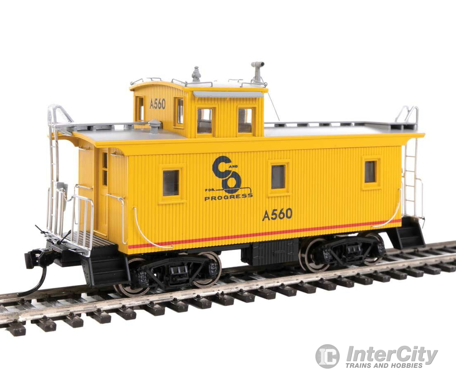 Walthers Proto 103459 Dm&Ir Class G2 Wood Caboose - Ready To Run -- Chesapeake & Ohio #A560 Freight