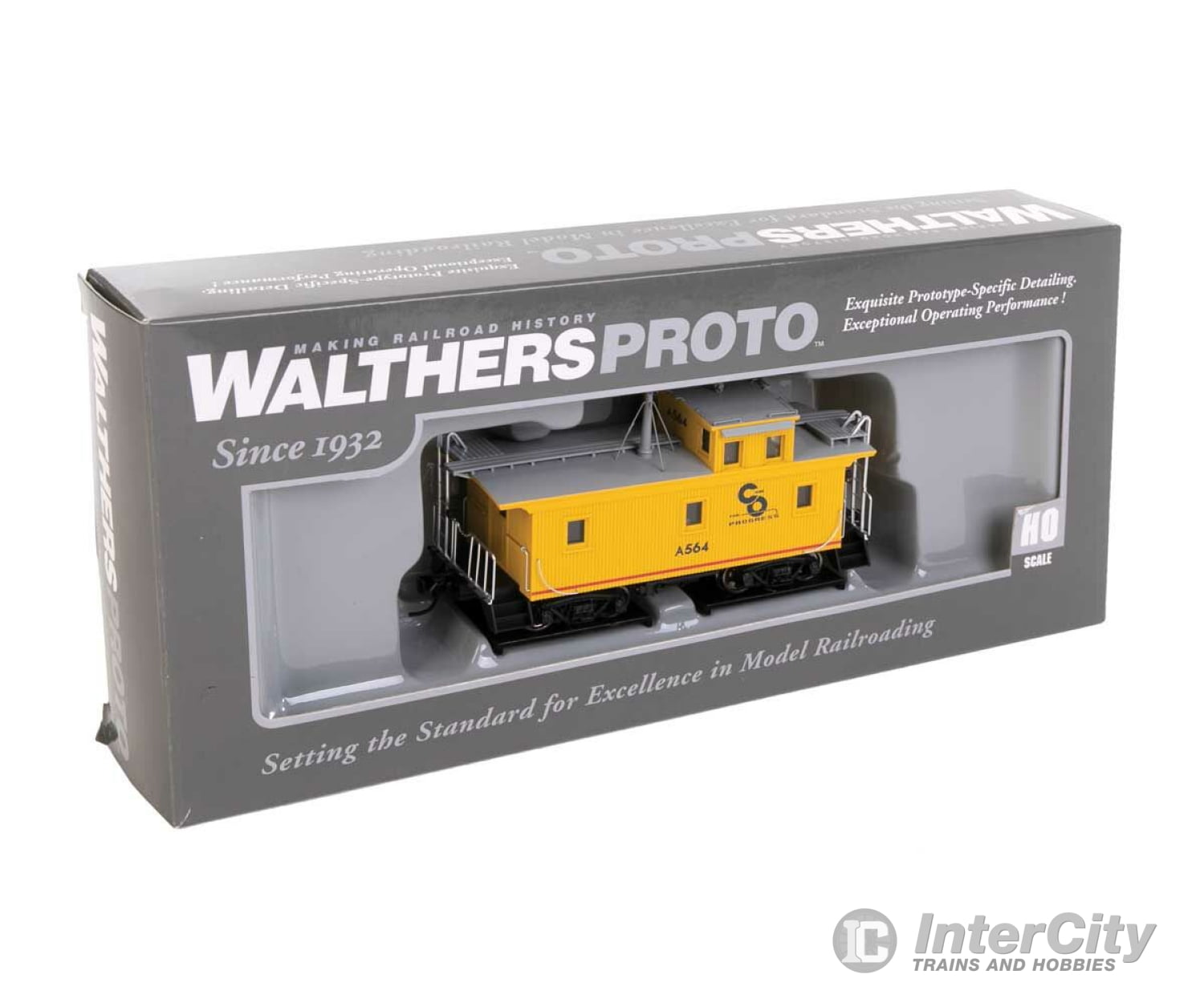 Walthers Proto 103460 Dm&Ir Class G2 Wood Caboose - Ready To Run -- Chesapeake & Ohio #A564 Freight