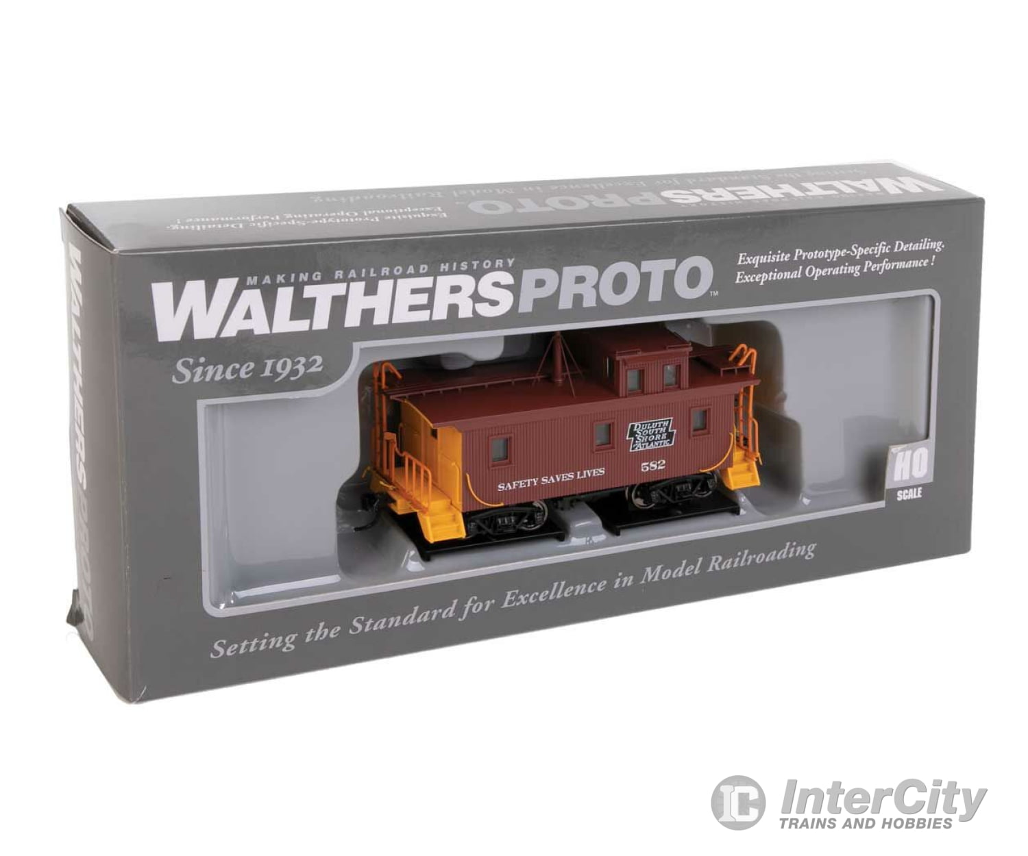 Walthers Proto 103462 Dm&Ir Class G2 Wood Caboose - Ready To Run -- Duluth South Shore & Atlantic