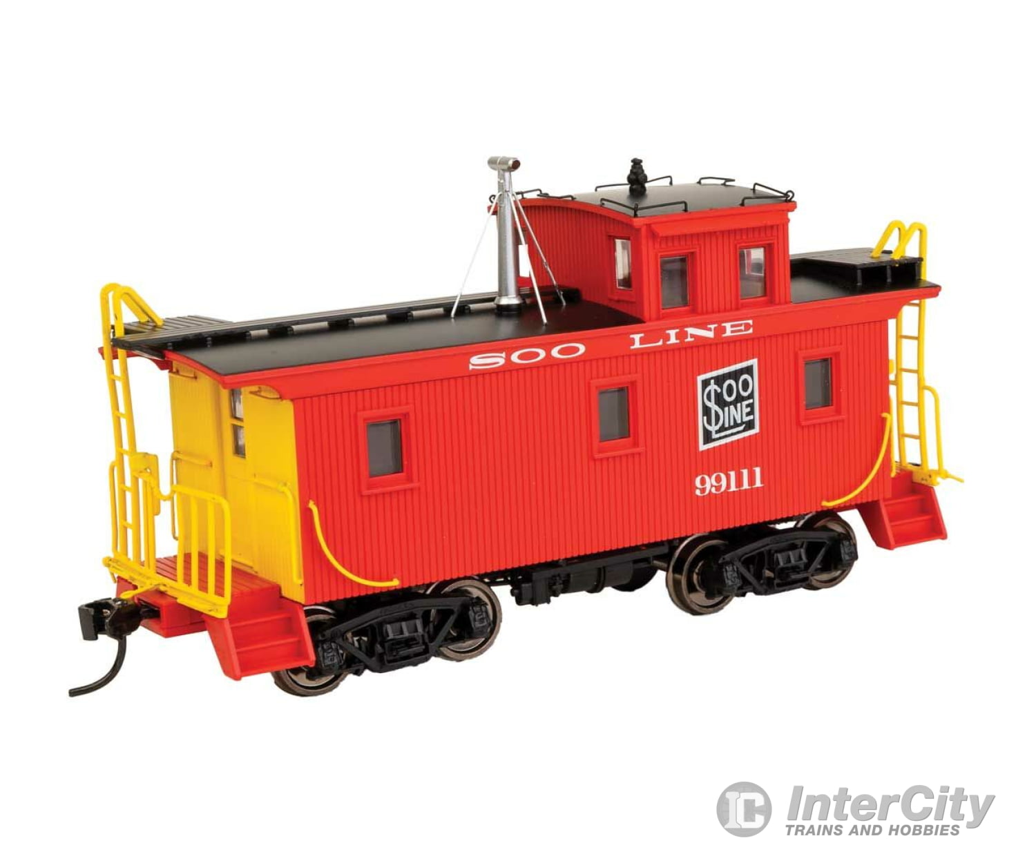 Walthers Proto 103470 Dm&Ir Class G2 Wood Caboose - Ready To Run -- Soo Line #99111 Freight Cars