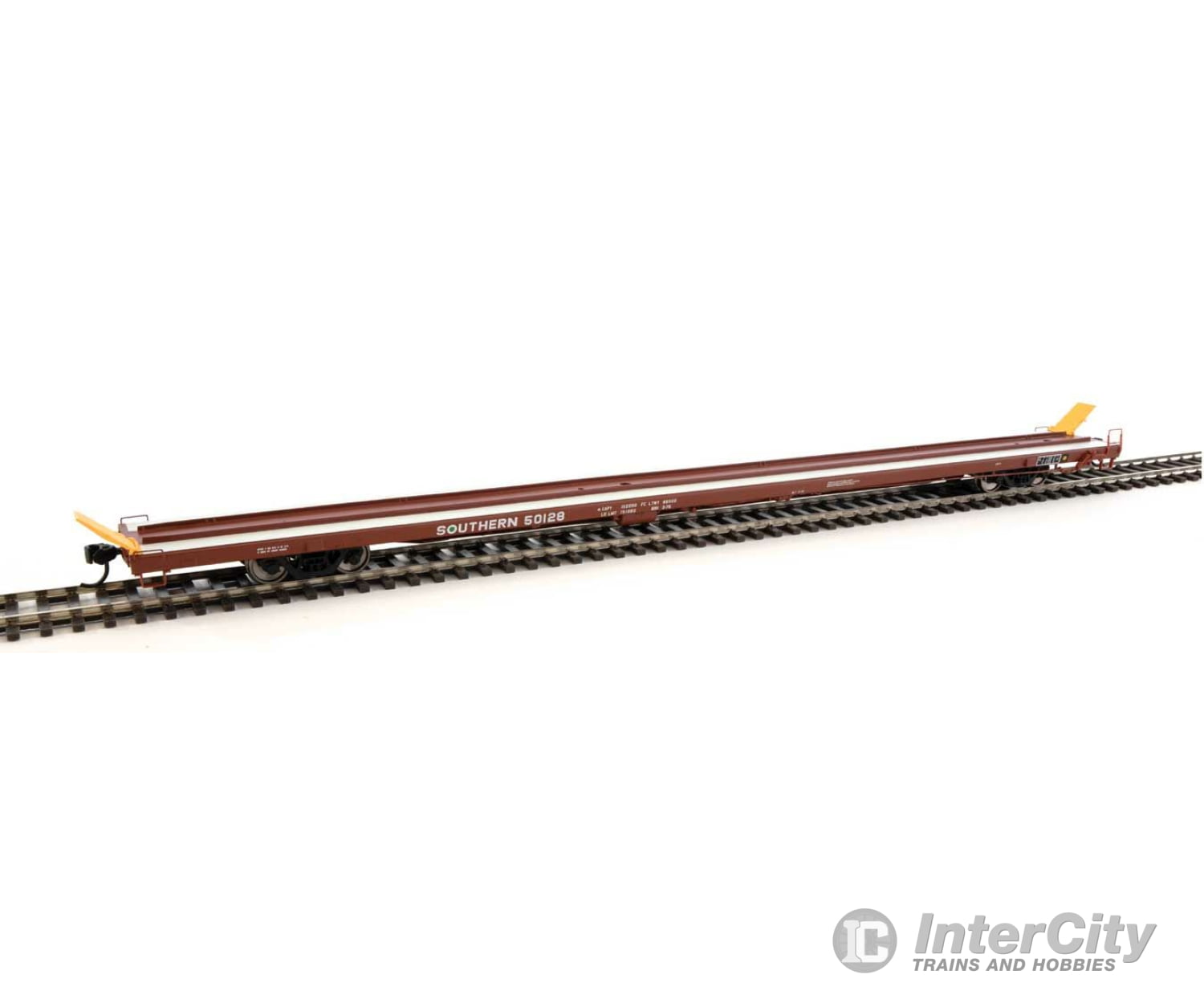 Walthers Proto 104221 89 Bethlehem Flush-Deck Flatcar - Ready To Run -- Southern #50128 Freight Cars