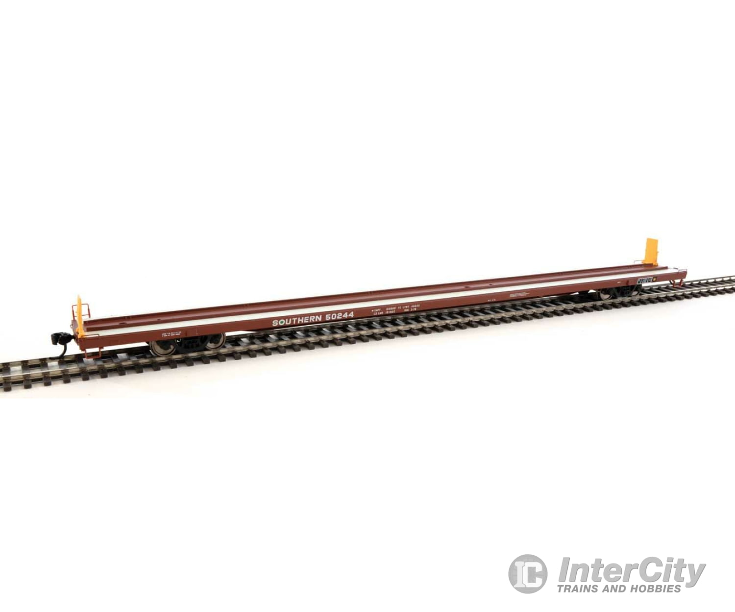 Walthers Proto 104223 89 Bethlehem Flush-Deck Flatcar - Ready To Run -- Southern #50244 Freight Cars