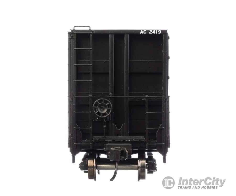 Walthers Proto 104340 50 Cc&F Bulkhead Flatcar - Ready To Run -- Algoma Central #2419 Freight Cars