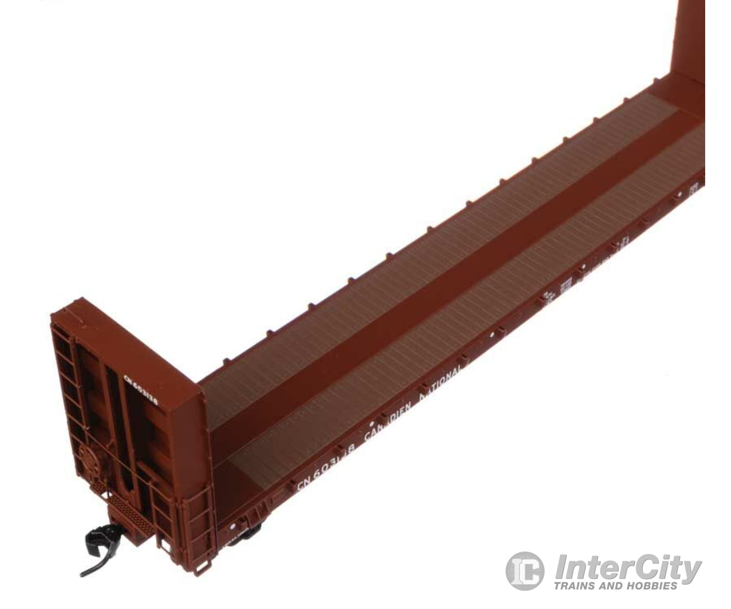 Walthers Proto 104349 50 Cc&F Bulkhead Flatcar - Ready To Run -- Canadian Natonal #603138 (Brown)