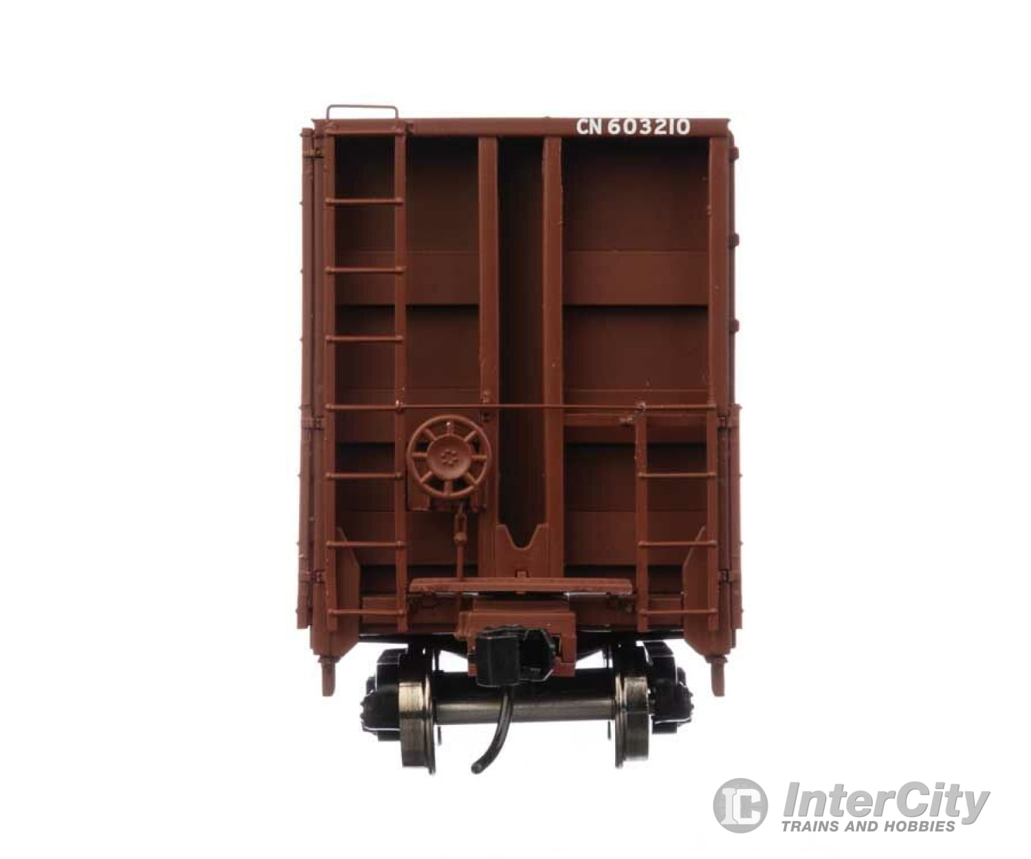 Walthers Proto 104350 50 Cc&F Bulkhead Flatcar - Ready To Run -- Canadian Natonal #603210 (Brown)