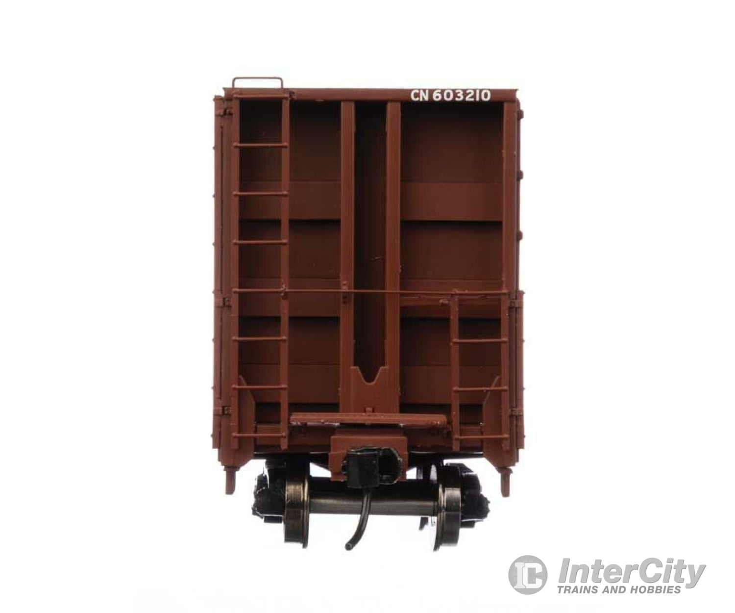 Walthers Proto 104350 50 Cc&F Bulkhead Flatcar - Ready To Run -- Canadian Natonal #603210 (Brown)