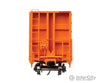 Walthers Proto 104351 50 Cc&F Bulkhead Flatcar - Ready To Run -- Canadian National #603405 (Orange)