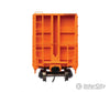 Walthers Proto 104351 50 Cc&F Bulkhead Flatcar - Ready To Run -- Canadian National #603405 (Orange)