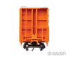 Walthers Proto 104352 50 Cc&F Bulkhead Flatcar - Ready To Run -- Canadian National #603409 (Orange)