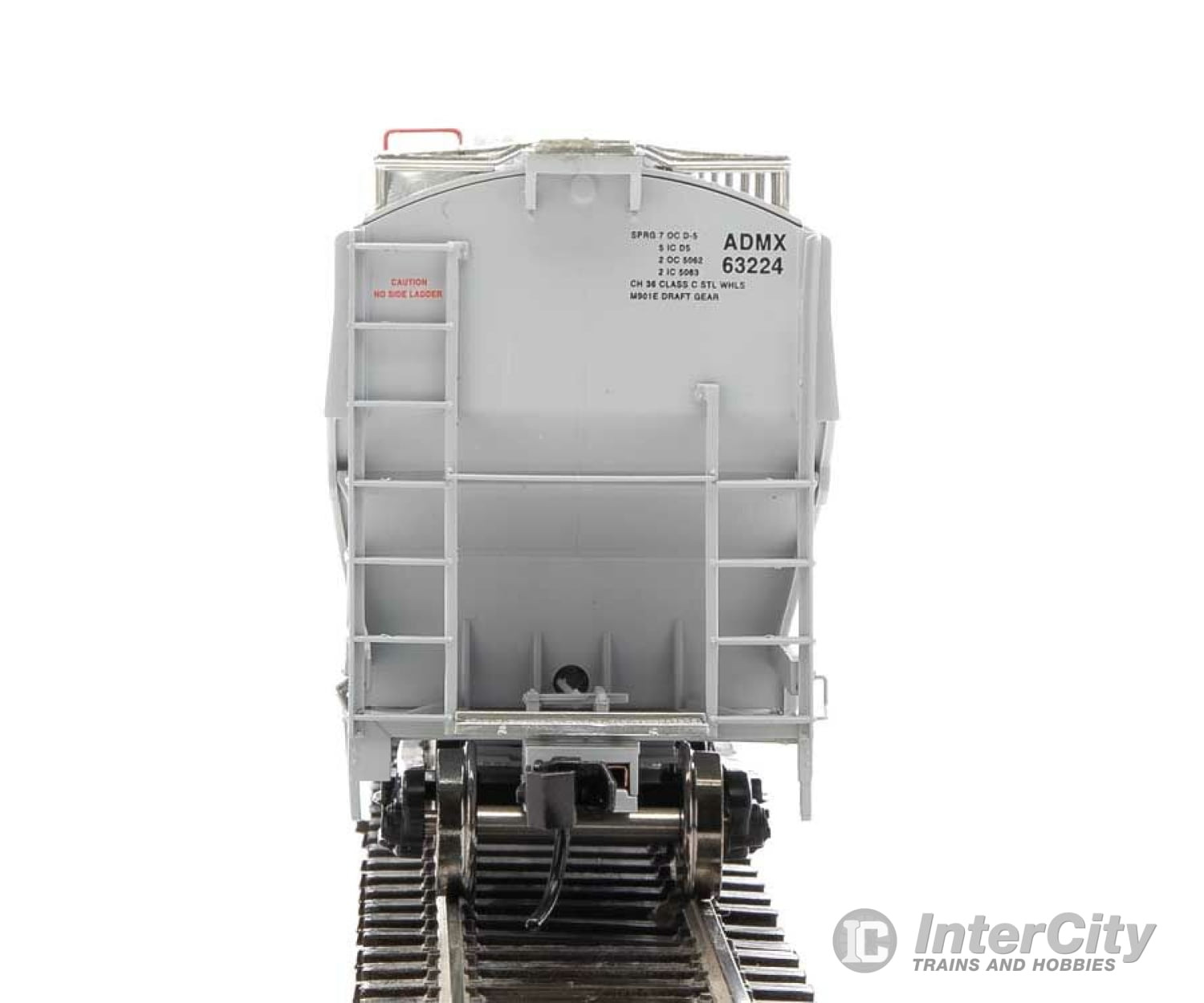 Walthers Proto 105839 67 Trinity 6351 4-Bay Covered Hopper - Ready To Run -- Archer-Daniels-Midland